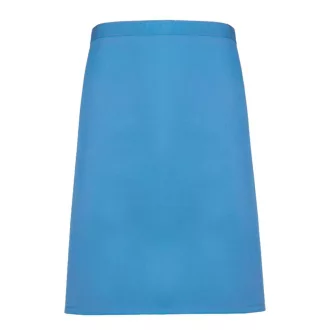   PR151 COLOURS félhosszú kötény, 90 cm hosszú megkötő pántokkal Premier, Sapphire-U