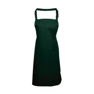   PR154 COLOURS nagy zsebes hosszú kötény saját anyagú pántokkal Premier, Bottle-U