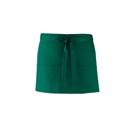   PR155 COLOURS rövid pultos kötény három tabletbarát zsebbel Premier, Bottle-U