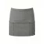 PR155 COLOURS rövid pultos kötény három tabletbarát zsebbel Premier, Grey Denim-U