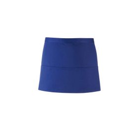   PR155 COLOURS rövid pultos kötény három tabletbarát zsebbel Premier, Royal-U