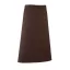 PR158 COLOURS derekas hosszú bisztró kötény tablet kompatibilis zsebbel Premier, Brown-U