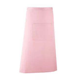   PR158 COLOURS derekas hosszú bisztró kötény tablet kompatibilis zsebbel Premier, Pink-U