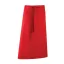 PR158 COLOURS derekas hosszú bisztró kötény tablet kompatibilis zsebbel Premier, Red-U