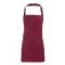 PR159 COLOURS nyakba akasztható rövid kötény tablettartó zsebbel Premier, Burgundy-U