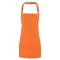 PR159 COLOURS nyakba akasztható rövid kötény tablettartó zsebbel Premier, Orange-U