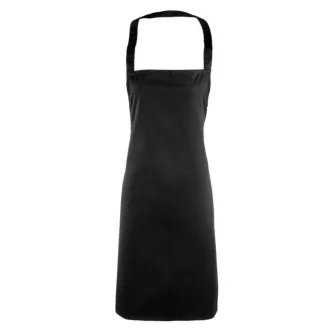   PR165 ESSENTIAL klasszikus nyakba akasztható kötény Premier, Black-U