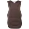 PR171 Női belebújós kötény, tunika Premier, Brown-3XL