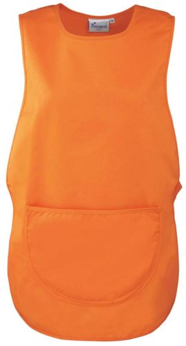 PR171 Női belebújós kötény, tunika Premier, Orange-S