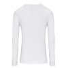 PR318 Női gombos nyakú felgombolható hosszú ujjú sztreccspóló Premier, White-XS