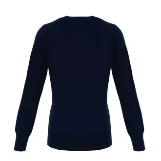   PR402 ESSENTIAL Női V-nyakú elején gombos akril kardigán Premier, Navy-XS