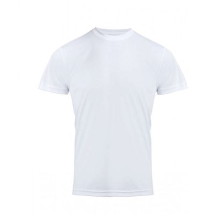 Premier PR649 testhez álló unisex póló, White