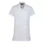 PR682 női tunika elöl aszimmetrikus gombolással Premier, White-2XL