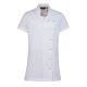 PR682 női tunika elöl aszimmetrikus gombolással Premier, White-XS