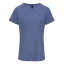PR688 oldalzsebes lekerekített V-nyakú tunika Premier, Blue Heather-XS