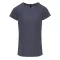 PR688 oldalzsebes lekerekített V-nyakú tunika Premier, Black Heather-XS