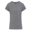 PR688 oldalzsebes lekerekített V-nyakú tunika Premier, Grey Heather-2XL