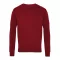 PR694 V-nyakú finom kötésű férfi pulóver Premier, Burgundy-XXS