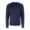PR694 V-nyakú finom kötésű férfi pulóver Premier, Navy-4XL