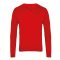PR694 V-nyakú finom kötésű férfi pulóver Premier, Red-2XL