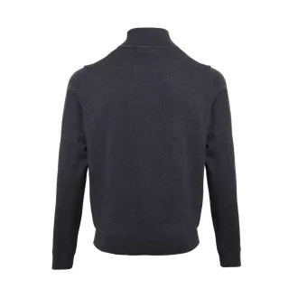   PR695 férfi pulóver 1/4 cipzáras nyakkivágással Premier, Charcoal-XS