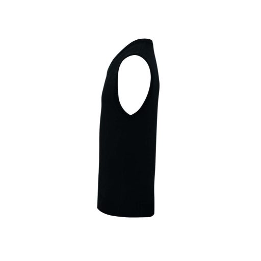 PR699 V-nyakkivágású trendy férfi mellény Premier, Black-2XL