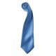 PR750 szatén 144 cm-es férfi nyakkendő Premier, Mid Blue-U