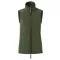 PR804 ARTISAN karcsusított Női polár mellény Premier, Moss Green/Brown-L