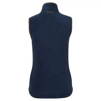   PR804 ARTISAN karcsusított Női polár mellény Premier, Navy/Brown-XS