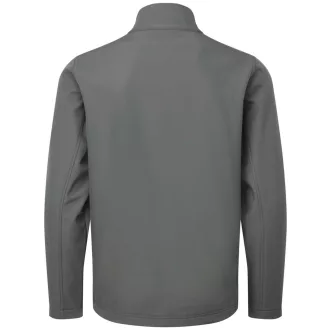   PR810 férfi softshell galléros dzseki elől végig cipzárral Premier, Dark Grey-S