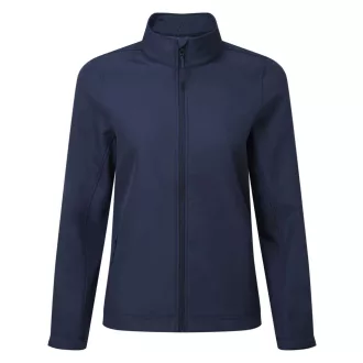   PR812 karcsusított Női softshell dzseki elől végig cipzárral Premier, Navy-M