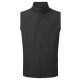 PR814 férfi softshell mellény cipzáras zsebekkel Premier, Black-L