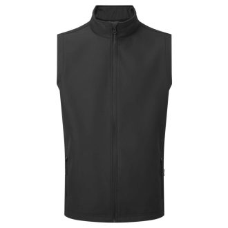   PR814 férfi softshell mellény cipzáras zsebekkel Premier, Black-S
