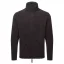 PR823 ARTISAN férfi cipzáras polár pulóver Premier, Black/Black-L