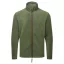 PR823 ARTISAN férfi cipzáras polár pulóver Premier, Moss Green/Brown-M