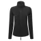 PR824 ARTISAN karcsusított cipzáras Női polár pulóver Premier, Black/Black-M