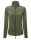 PR824 ARTISAN karcsusított cipzáras Női polár pulóver Premier, Moss Green/Brown-S