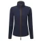 PR824 ARTISAN karcsusított cipzáras Női polár pulóver Premier, Navy/Brown-XL