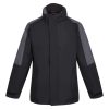Regatta férfi vízálló dzseki 3 az 1-ben, RETRA130, Black/Seal Grey-2XL