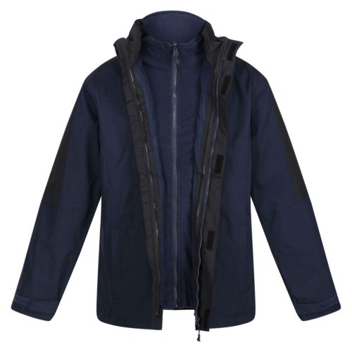 Regatta férfi vízálló dzseki 3 az 1-ben, RETRA130, Navy/Black-2XL