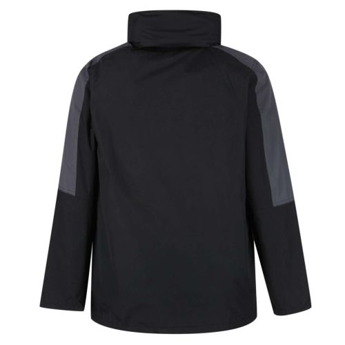 Regatta Női vízálló dzseki 3 az 1-ben, RETRA132, Black/Seal Grey-2XL