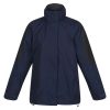 Regatta Női vízálló dzseki 3 az 1-ben, RETRA132, Navy/Black-S