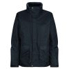 Regatta Benson III. férfi vízálló és lélegző dzseki 3 az 1-ben, RETRA147, Black/Black-4XL