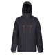 Regatta  vízálló légáteresztő rejtett kapucnis kabát, RETRA208, Grey/Black-L