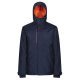 Regatta  vízálló, szélálló bélelt férfi dzseki, RETRA210, Navy/Magma-S