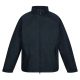 Regatta vízálló, szélálló, rejtett kapucnis bélelt férfi dzseki, RETRA301, Black-XL