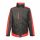 Regatta vízálló, szigetelt, rejtett kapucnis férfi kabát, RETRA312, Black/Classic Red-XS