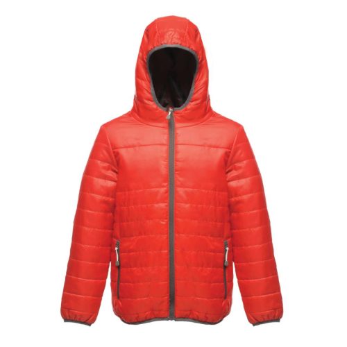 Regatta Gyerek thermo dzseki, könnyű, szigetelt, steppelt, RETRA454, Classic Red-34