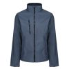 Regatta unisex 3 rétegű softshell dzseki, RETRA610, Seal Grey/Black-M