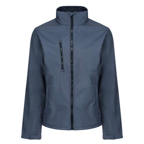 Regatta unisex 3 rétegű softshell dzseki, RETRA610, Seal Grey/Black-M